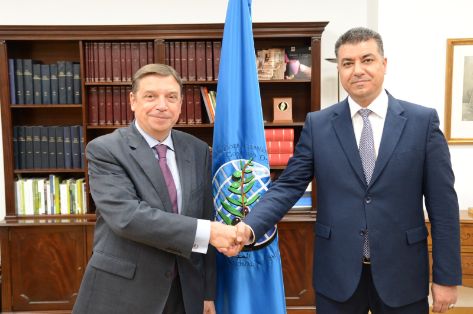 HOY, EN LA SEDE DEL CONSEJO OLEÍCOLA INTERNACIONAL