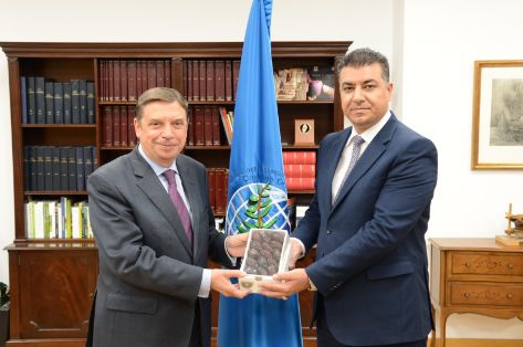 HOY, EN LA SEDE DEL CONSEJO OLEÍCOLA INTERNACIONAL