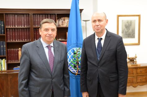 HOY, EN LA SEDE DEL CONSEJO OLEÍCOLA INTERNACIONAL