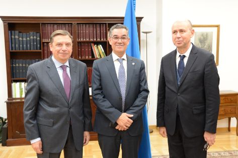 HOY, EN LA SEDE DEL CONSEJO OLEÍCOLA INTERNACIONAL