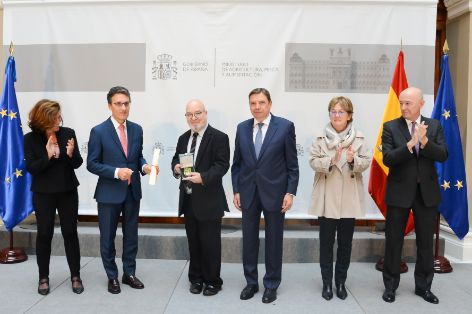 ESTA MAÑANA, EN LA SEDE DEL MINISTERIO  