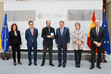 ESTA MAÑANA, EN LA SEDE DEL MINISTERIO  