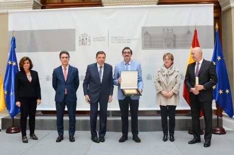 ESTA MAÑANA, EN LA SEDE DEL MINISTERIO  