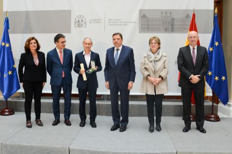 ESTA MAÑANA, EN LA SEDE DEL MINISTERIO  