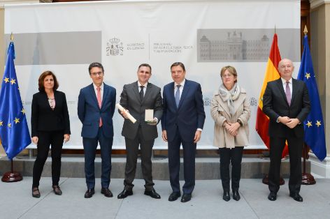 ESTA MAÑANA, EN LA SEDE DEL MINISTERIO  