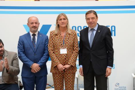 En la inauguración de la XI Asamblea de la Federación Nacional de Cofradías de Pescadores