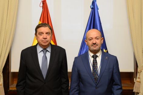 En la inauguración de la XI Asamblea de la Federación Nacional de Cofradías de Pescadores