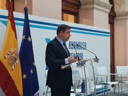 En la inauguración de la XI Asamblea de la Federación Nacional de Cofradías de Pescadores
