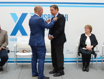 En la inauguración de la XI Asamblea de la Federación Nacional de Cofradías de Pescadores