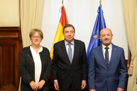 En la inauguración de la XI Asamblea de la Federación Nacional de Cofradías de Pescadores