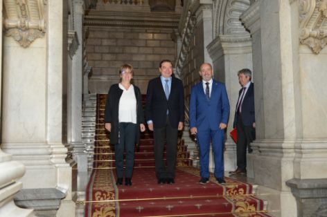 En la inauguración de la XI Asamblea de la Federación Nacional de Cofradías de Pescadores