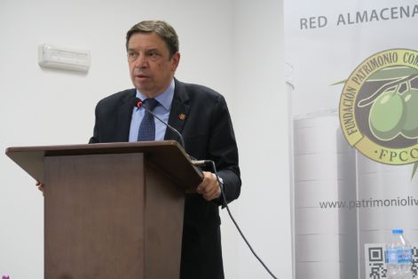 Hoy, en la inauguración de la XXI Feria del Olivo de Montoro