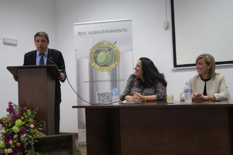 Hoy, en la inauguración de la XXI Feria del Olivo de Montoro