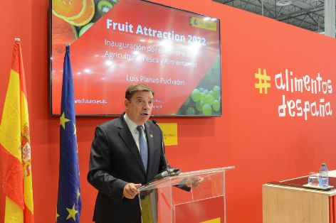 HOY, EN LA INAUGURACIÓN DE FRUIT ATTRACTION 2022