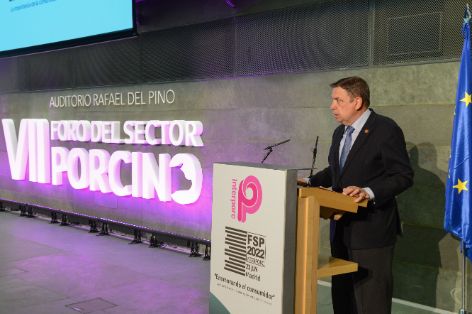 Hoy, en la clausura del VII Foro Internacional Porcino de INTERPORC