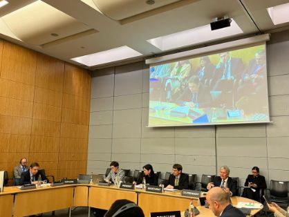 EN LA REUNIÓN MINISTERIAL DEL COMITÉ DE AGRICULTURA DE LA OCDE, EN PARÍS