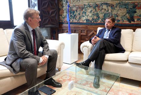 TRAS SU REUNIÓN CON EL PRESIDENT DE LA COMUNITAT VALENCIANA, XIMO PUIG