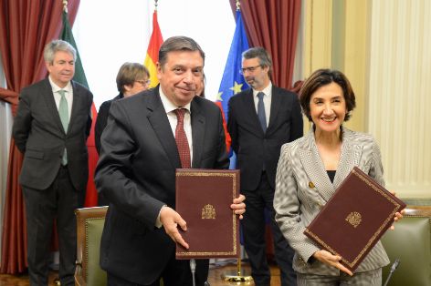 Encuentro con la ministra portuguesa de Agricultura y Alimentación