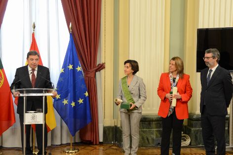 Encuentro con la ministra portuguesa de Agricultura y Alimentación