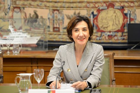 Encuentro con la ministra portuguesa de Agricultura y Alimentación