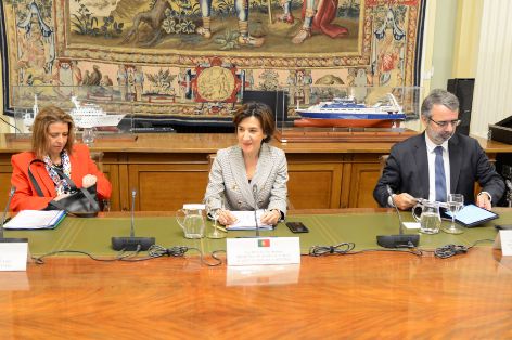 Encuentro con la ministra portuguesa de Agricultura y Alimentación