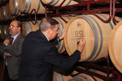 HOY, DURANTE SU VISITA A LA REGIÓN DE MURCIA 