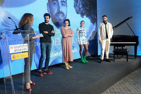 Hoy, en la presentación de la campaña “Disfrutemos de un país infinito en productos del mar y recetas”  