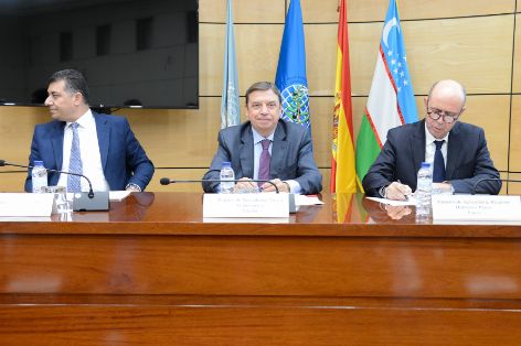 HOY, EN LA SEDE DEL CONSEJO OLEÍCOLA INTERNACIONAL