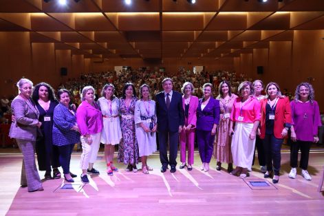 EN LA JORNADA DE FADEMUR, HOY EN ALMERÍA, PARA CONMEMORAR EL DÍA INTERNACIONAL DE LAS MUJERES RURALES