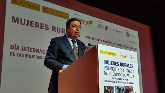 EN LA JORNADA DE FADEMUR, HOY EN ALMERÍA, PARA CONMEMORAR EL DÍA INTERNACIONAL DE LAS MUJERES RURALES