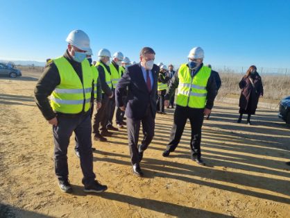 HOY, EN SU VISITA A LAS OBRAS DE MODERNIZACIÓN DE REGADÍOS DEL PÁRAMO BAJO, EN LEÓN