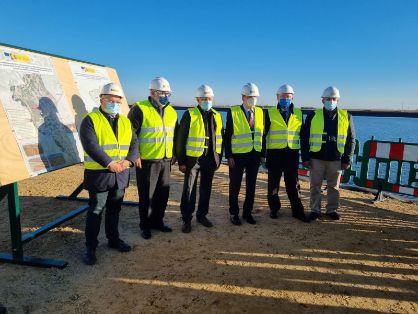 HOY, EN SU VISITA A LAS OBRAS DE MODERNIZACIÓN DE REGADÍOS DEL PÁRAMO BAJO, EN LEÓN