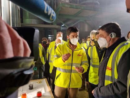 DURANTE SU VISITA, HOY, A CASTILLA Y LEÓN  