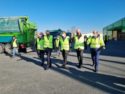 HOY, EN SU VISITA AL GRUPO AN, EN TAJONAR (NAVARRA)  