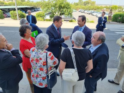 HOY, EN SU VISITA A COVAP, EN POZOBLANCO (CÓRDOBA)