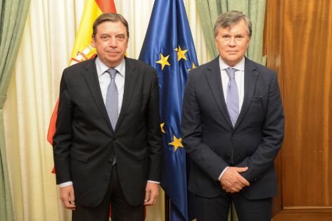 Hoy, en la sede del ministerio