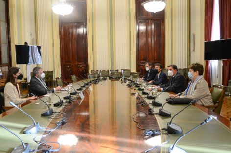 HOY, EN LA SEDE DEL MINISTERIO  