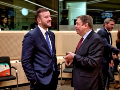 Reunión del Consejo de Ministros de Agricultura y Pesca de la UE