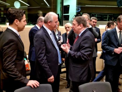 Hoy, en el Consejo de Ministros de Agricultura y Pesca de la Unión 
Europea, en Bruselas