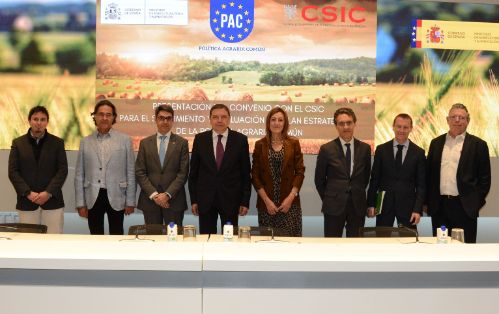 PRESENTACIÓN DEL CONVENIO DE COLABORACIÓN ENTRE EL MAPA Y EL CSIC
