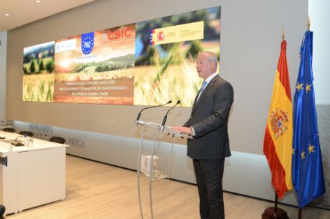 PRESENTACIÓN DEL CONVENIO DE COLABORACIÓN ENTRE EL MAPA Y EL CSIC