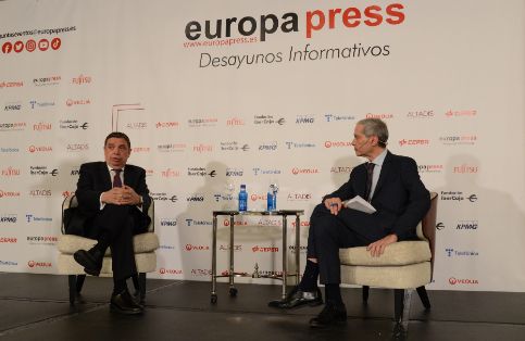 Hoy, en un desayuno informativo de Europa Press 