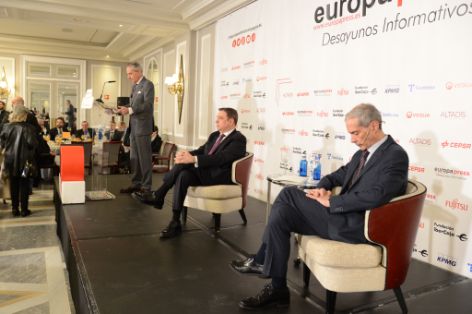 Hoy, en un desayuno informativo de Europa Press 