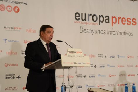 Hoy, en un desayuno informativo de Europa Press 