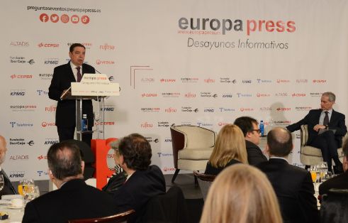 Hoy, en un desayuno informativo de Europa Press 