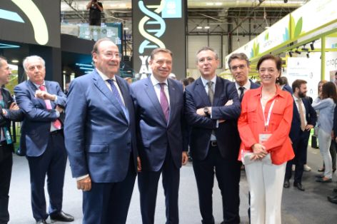 Hoy, en la inauguración de la feria Fruit Attraction