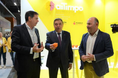 Hoy, en la inauguración de la feria Fruit Attraction