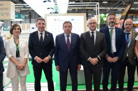 Hoy, en la inauguración de la feria Fruit Attraction