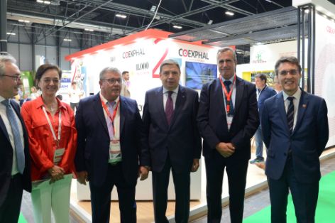 Hoy, en la inauguración de la feria Fruit Attraction