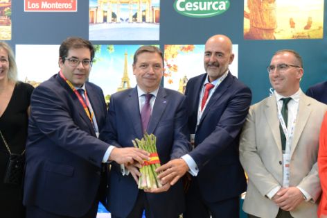 Hoy, en la inauguración de la feria Fruit Attraction